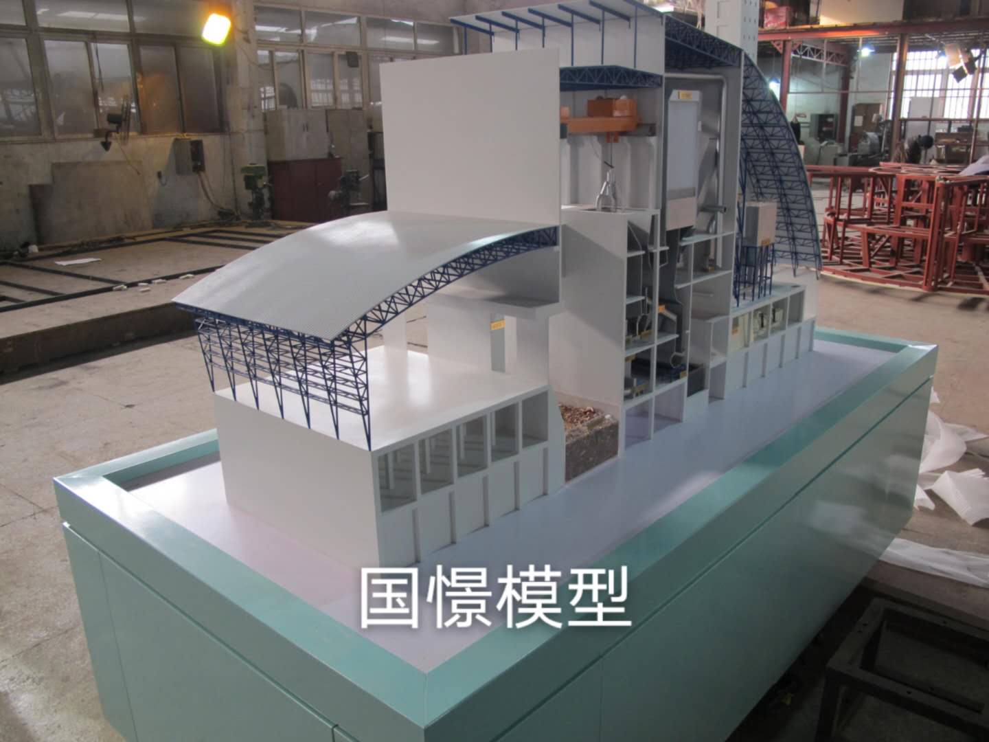 盂县工业模型